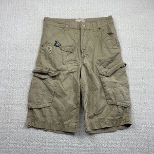 Y2K Modern Culture Tech Cargo Shorts Gorpcore Military Tactical 2000's Men Sz 30